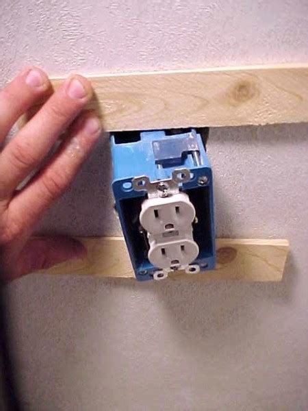 electrical box repair products|broken electrical outlet box.